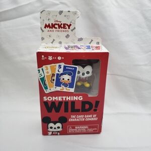 Disney Mickey and Friends Something Wild Matching Card Game With Character
